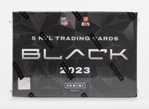 2023 Panini Black Football Hobby Box Rugby Black Box Spot Box