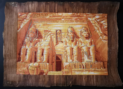 埃及莎草画埃及纸莎草画埃及草纸画仿古系列40*30 - 图2