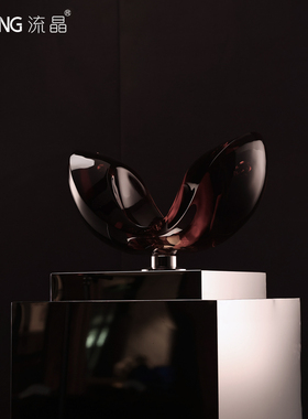 NEWKNG流晶大小元宝桌面装饰摆件