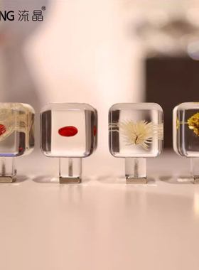 NEWKNG/流晶冰块小摆件小众INS风