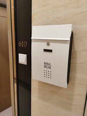 包邮 高档铁艺欧式信报箱 邮箱意见箱 室外壁挂防雨防水 - 图2