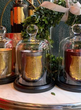 trudon官方玻璃罩防尘扩香摆件