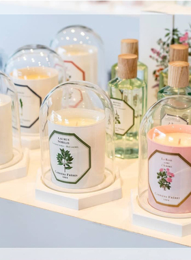 植物学家carriere玻璃罩官方烛台