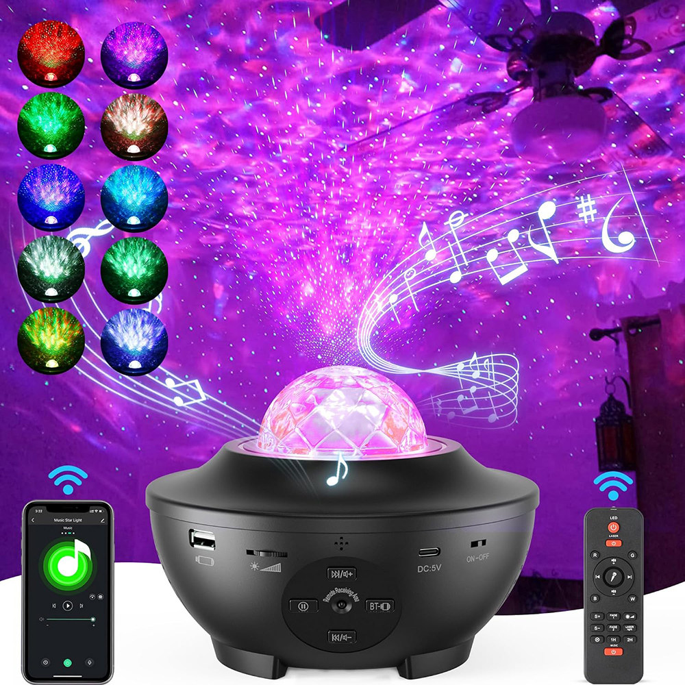 高级货！能看能听！出欧美星空投影小夜灯儿童星夜灯无线蓝牙音箱,淘宝优惠券,粉丝福利购,淘宝优惠卷
