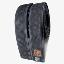 MOOTO TAEKWONDO BELT COACH PASSAGE Belt Washed Double Ring Pure Cotton Karate Judo Black with 5cm