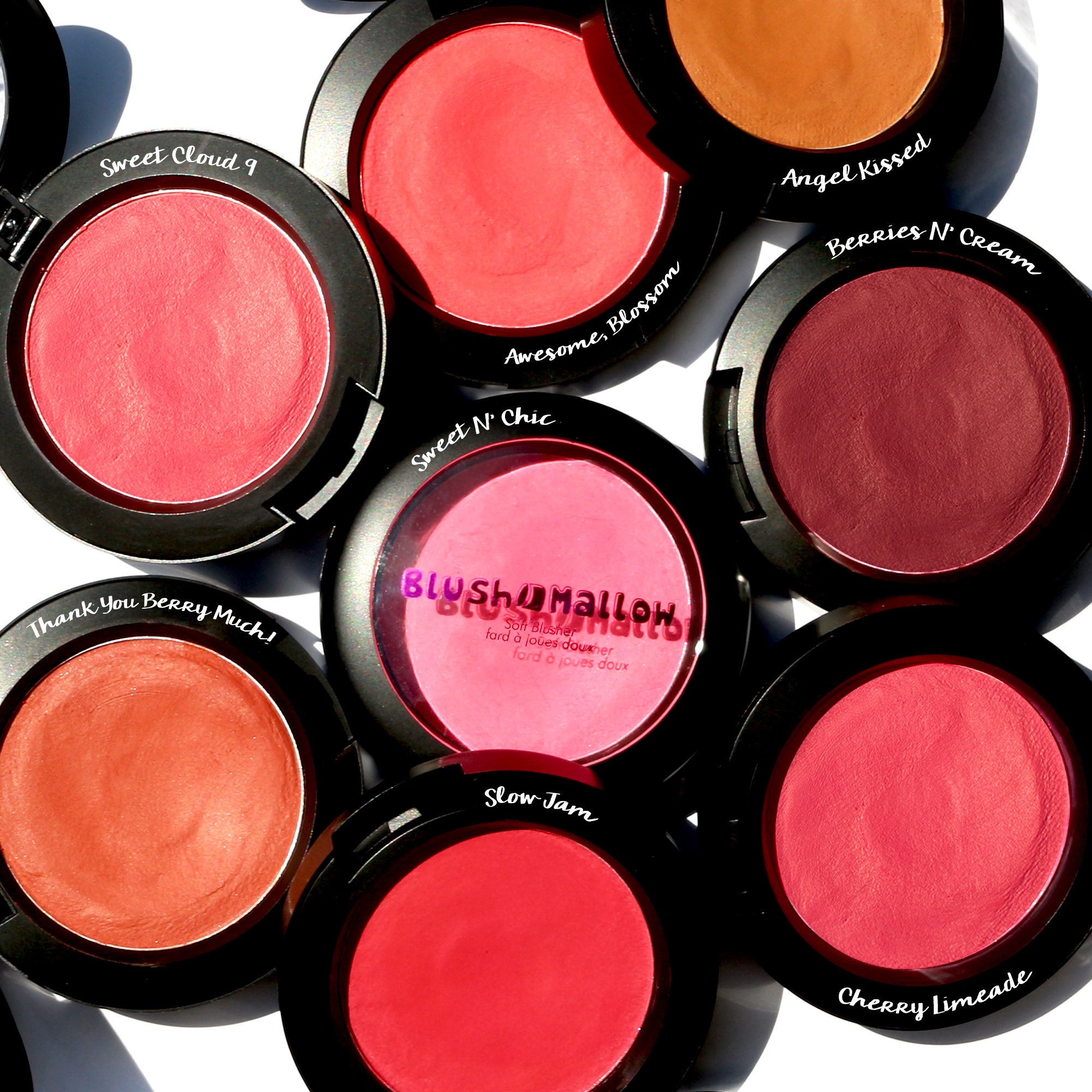 美国正品J.CAT JCAT BLUSH棉花糖腮红膏杏色膨胀色收敛色持久不脱 - 图1