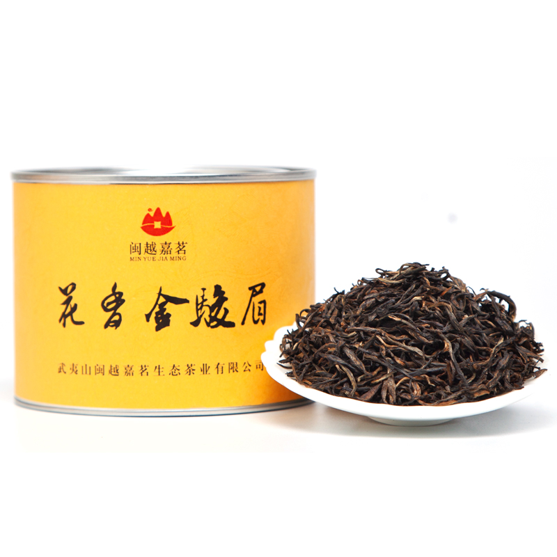 金骏眉特级红茶茶叶 正宗武夷山桐木关 花果蜜香金俊眉250g 罐装