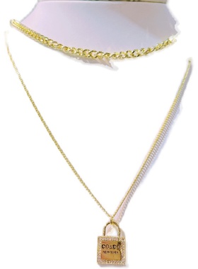 特价！ 韩国东大门新款毛衣链女 短款项链双层个性时尚大衣配饰品