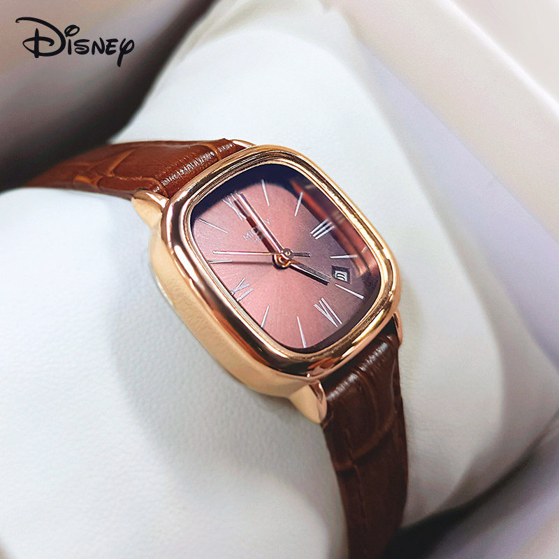 迪士尼女士女款学生名牌正品小手表 手表购酷国产腕表