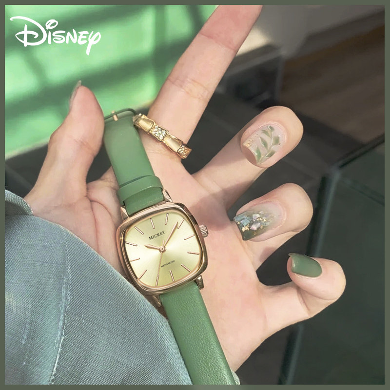 迪士尼女款轻奢小众简约气质感手表 手表购酷国产腕表