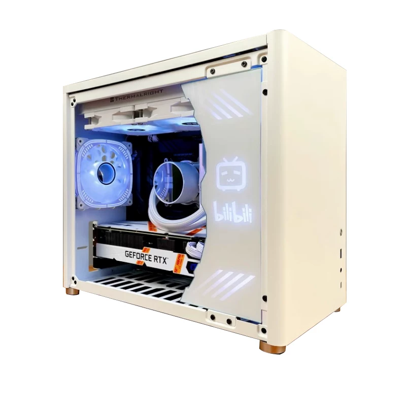ASUS Core i7 computer host i7 13700F assembled DIY desktop 4060Ti mini computer game console