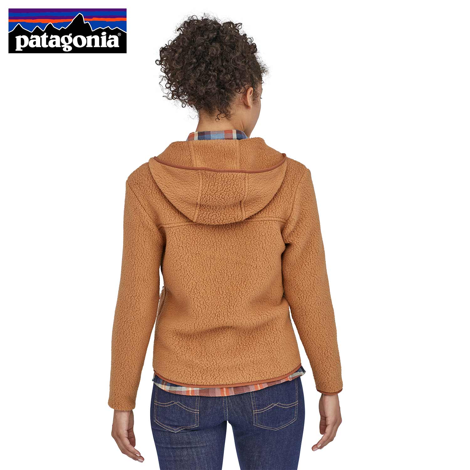 patagonia巴塔哥尼亚抓绒衣女士连帽开衫复古款潮流Retro22806 - 图0