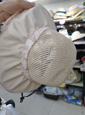 未来秀夏末清仓太阳帽防紫外线遮脸渔夫帽折叠遮阳防晒太阳帽子