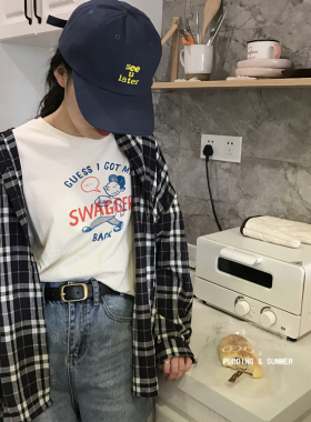 自制新款韩风bf风做旧不撞款皮带