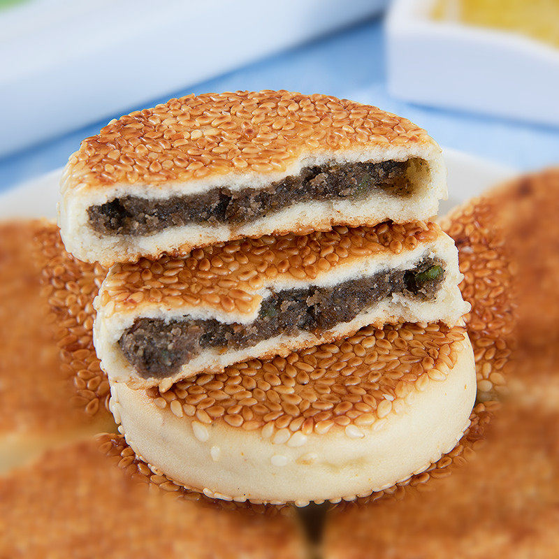 老式红豆麻饼芝麻酥饼无糖精传统糕点小吃孕妇尿人休闲小零食专用,淘宝优惠券,粉丝福利购,淘宝优惠卷