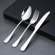 Food grade commercial 304 stainless steel spoon western food spoon