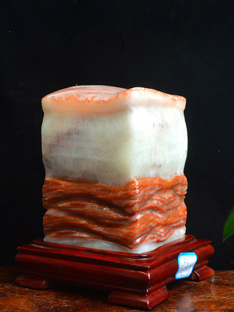 天然猪肉石观赏广西柳州奇石客厅摆件图案石景观石头原石镇宅包邮,淘宝优惠券,粉丝福利购,淘宝优惠卷