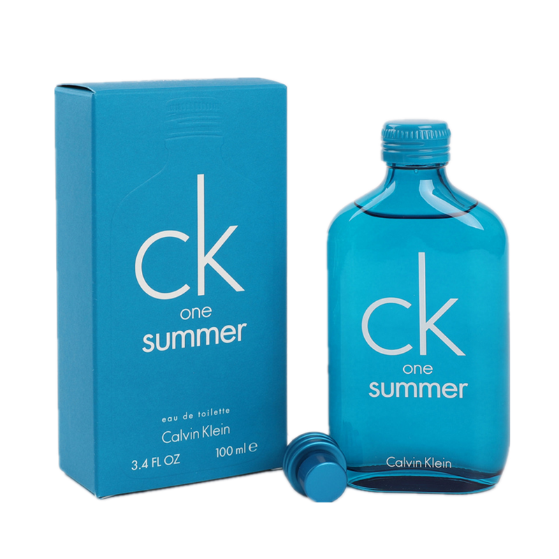 CK One Summer 2018 19 20夏日限量版炫金铂金中性女士香水100ml - 图3