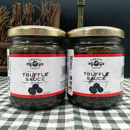 一瓶包邮意大利进口URBANI黑松露酱180g TRUFFLE SAUCE黑松露菌酱 - 图2