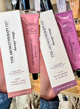 现货即发新西兰直邮The aromatheray Co精油香氛防晒护手霜75ml