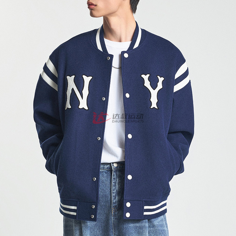 MLB couple baseball uniform NY sports jacket