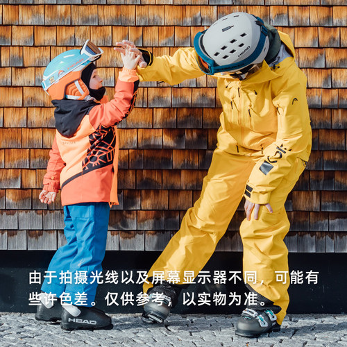 AZEREI阿哲瑞HEAD海德单双板儿童滑雪头盔雪镜一体 - 图2