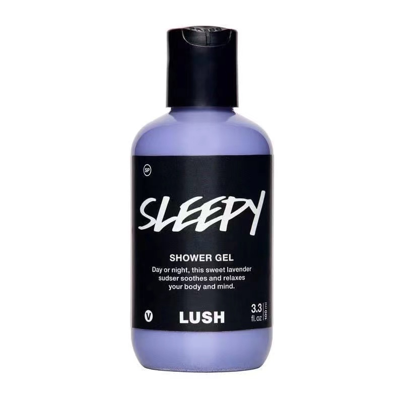 现货LUSH睡公主沐浴露睡美人薰衣草精油舒缓助眠 Sleepy保湿滋润