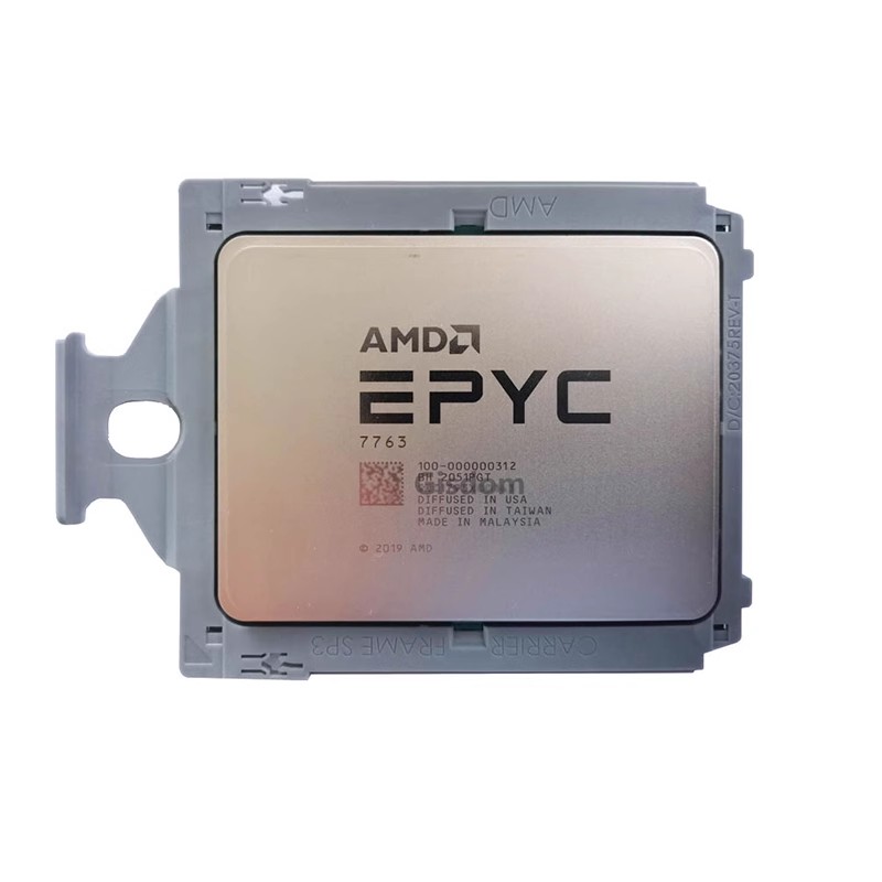 AMD EPYC米兰 7763 ZEN3架构64核心处理器77773X/7713/7713P/7663 - 图1