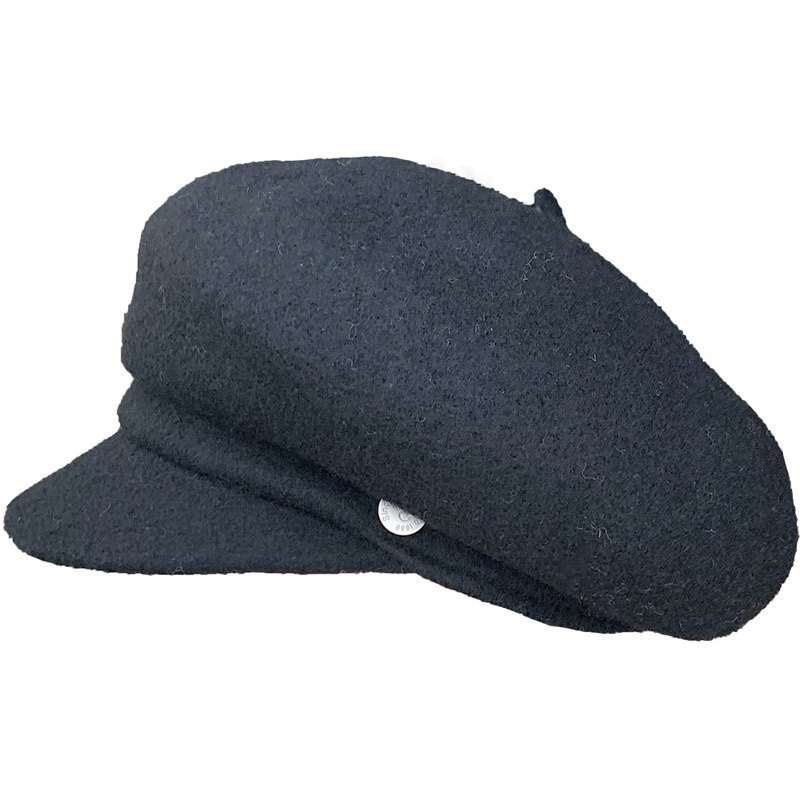 partyme手工简约毛呢贝雷帽鸭舌百搭蓓蕾帽英伦复古风报童帽圆扣,淘宝优惠券,粉丝福利购,淘宝优惠卷