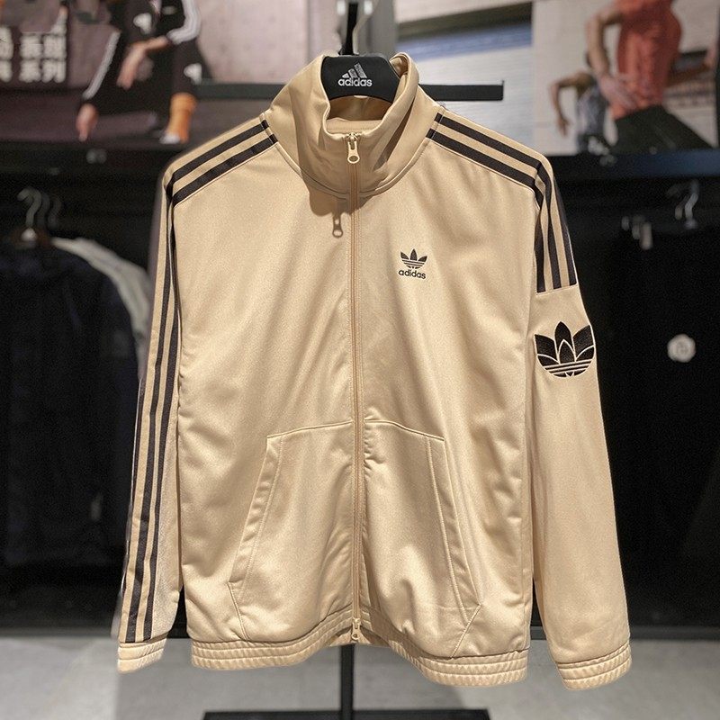阿迪达斯三叶草外套男女春季正品新款复古立领运动上衣夹克JL8396,淘宝优惠券,粉丝福利购,淘宝优惠卷