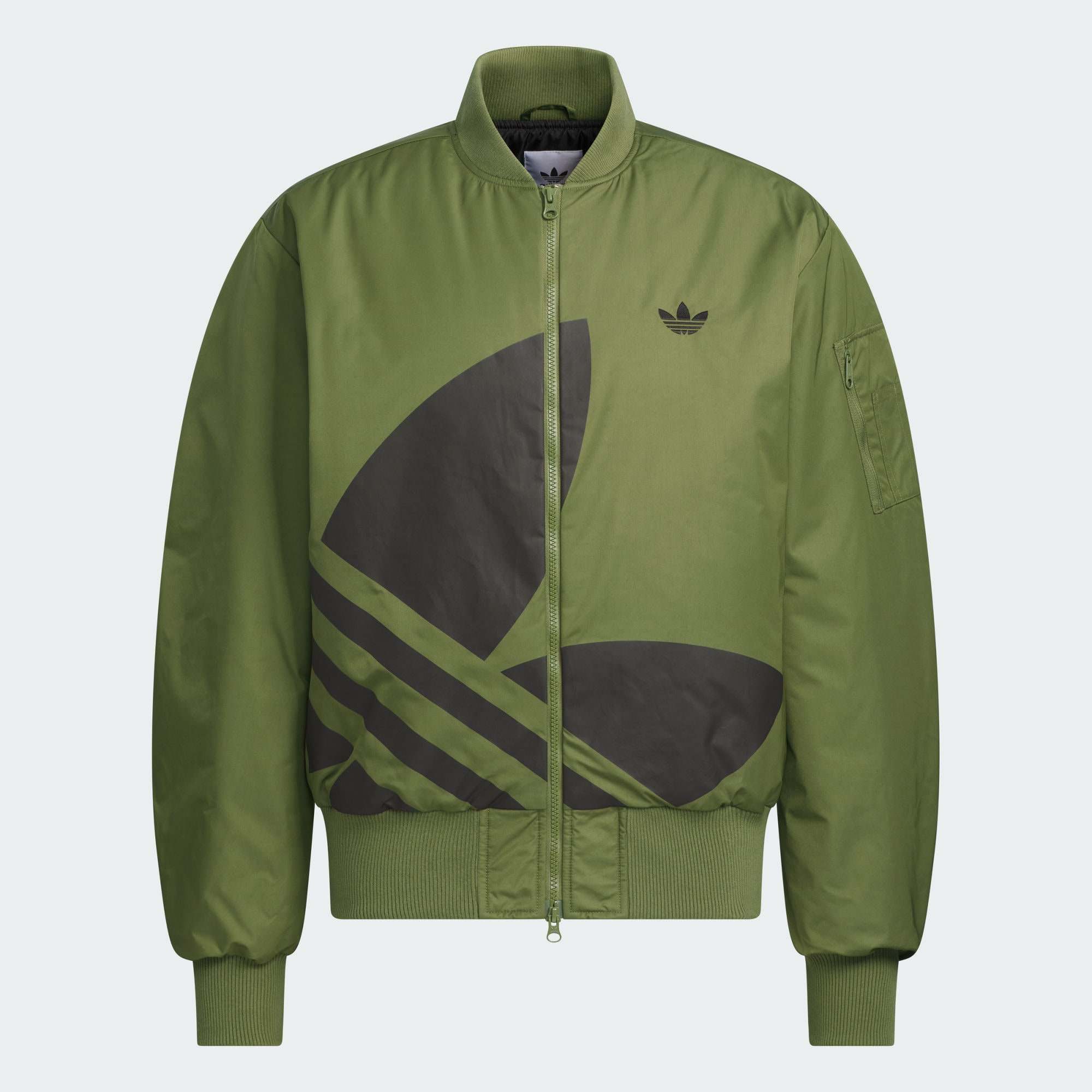 阿迪达斯三叶草春季外套男女款复古宽松夹棉防风飞行员夹克JL8381,淘宝优惠券,粉丝福利购,淘宝优惠卷