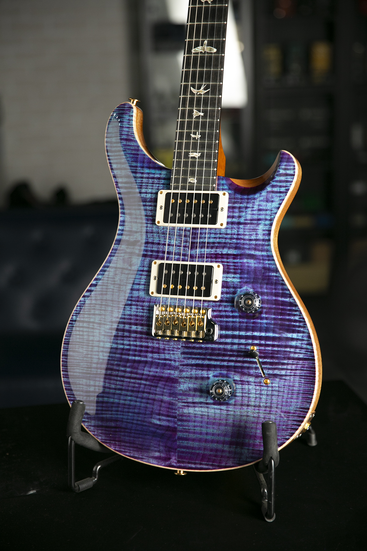 PRS CUSTOM24 10TOP Violet 美产电吉他【多利乐器】正品现货 - 图1