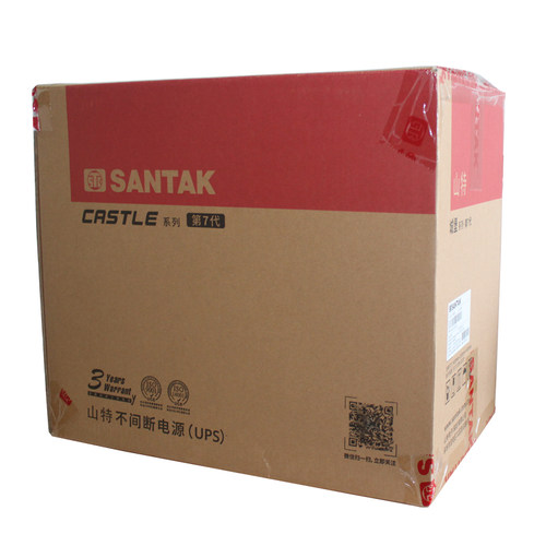 山特UPS不间断电源C3K在线式C1K C6K C10K稳压备用延时CASTLE 3K - 图2