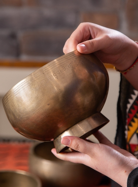 尼泊尔摆件铜合金纯手工赠配件