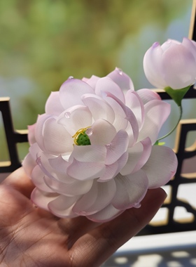 热缩片手工花簪汉服配饰电子板图纸