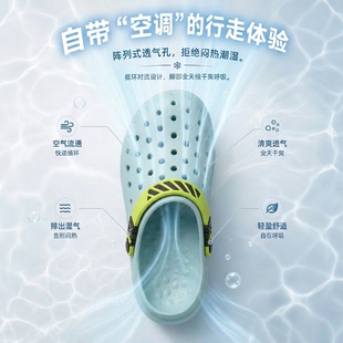 爆款夏季户外防滑洞洞鞋