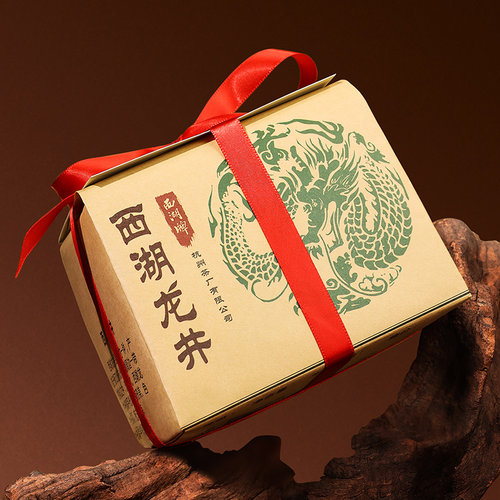 2026新茶上市西湖牌明前精品西湖龙井茶叶绿茶春茶官方礼盒装200g - 图1