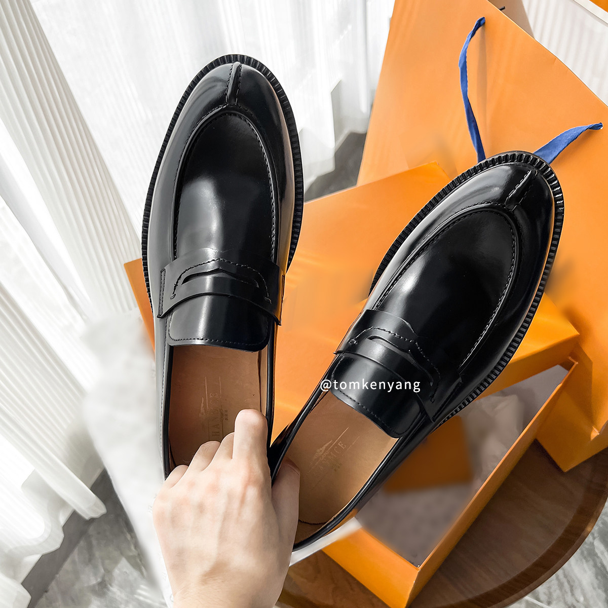 【高定款～复刻L家孟克鞋】日常通勤男士商务正装男鞋大头皮鞋男,淘宝优惠券,粉丝福利购,淘宝优惠卷