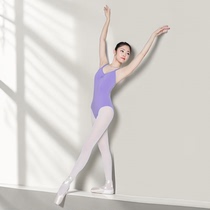 Dance suit with cotton double harnesses half-body children rehearsals for ballet dancer-shaped body red dance shoes Gymnastics suit