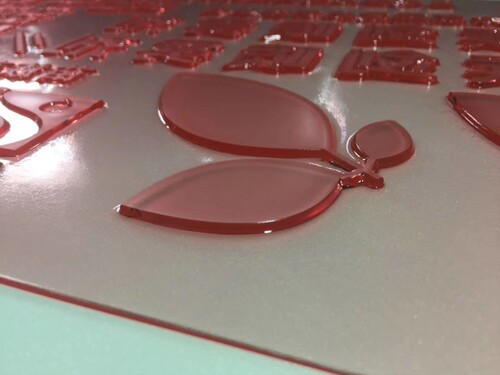 3.94mm柔印版激光版纸箱版编织袋印刷柔性版制版固体树脂版杜邦版 - 图1