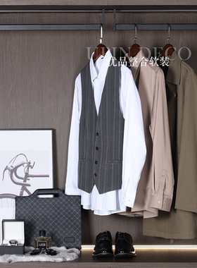 衣帽间摆件轻奢服饰收纳箱装饰品