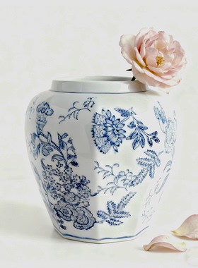 MRWilliam中式中古风青花陶瓷