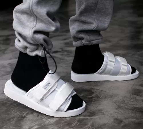 Tide woo Suicoke Moto-Cab Sandals Slides Slides Slides Alides японские холодные ботинки в Монте-Бич