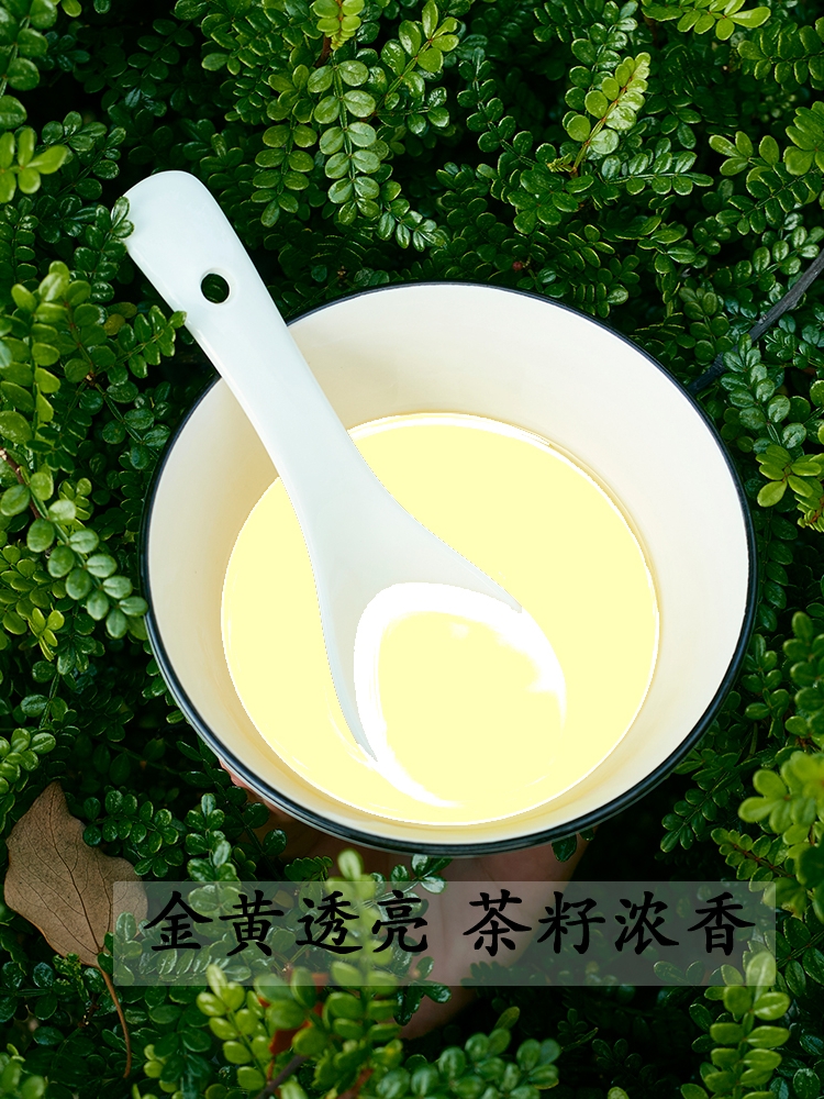 畲大叔茶油清香食用油500mlX2瓶一级物理压榨茶籽油山茶油礼盒装 - 图1