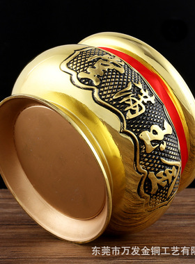 插香中式室内合金关公小号香炉佛