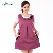 Pregnant womans radiation-proof maternity dress womans anti-radiation pregnancy maternity dress pregnant to work for work outside the family