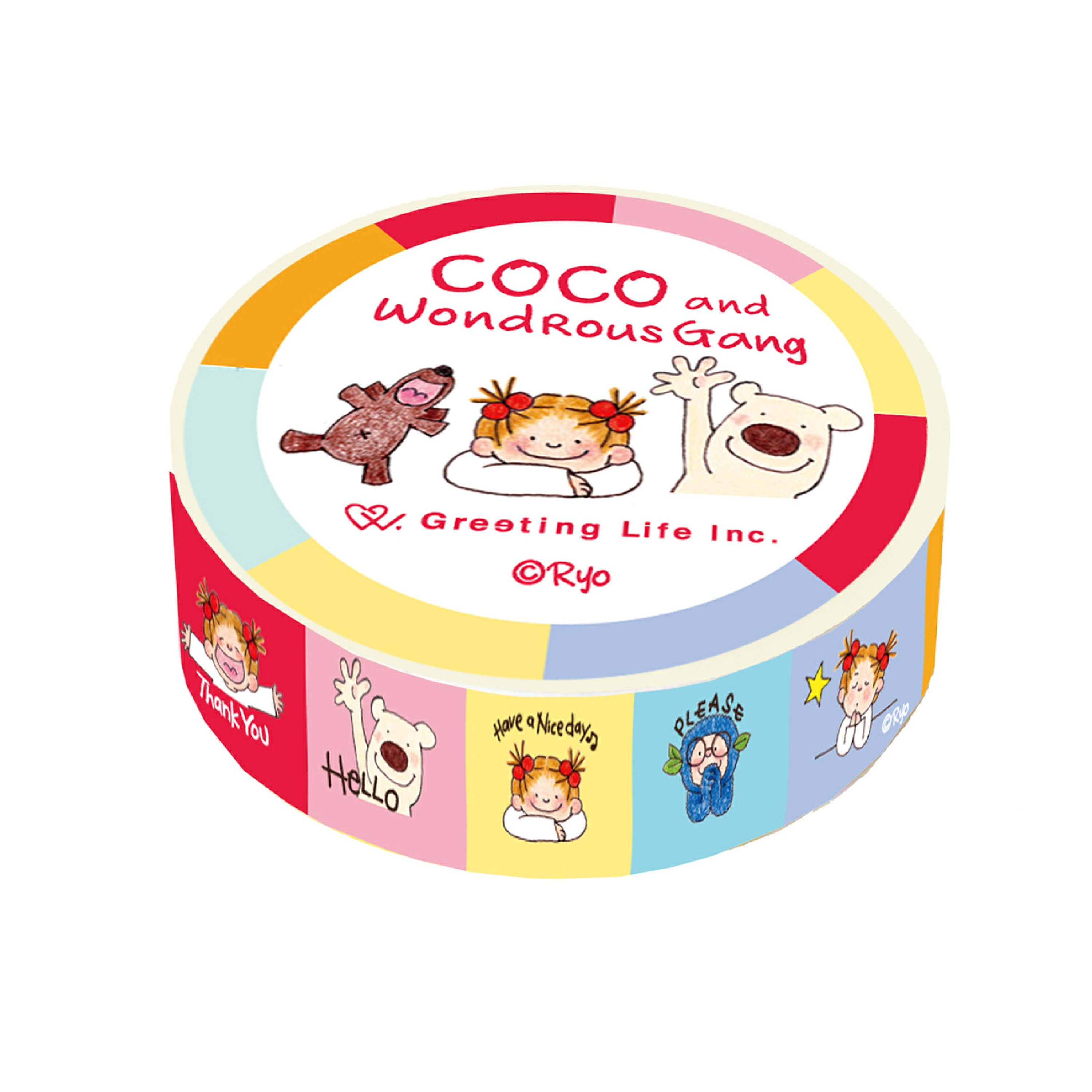 日本coco酱周边卡通明信片胶带贴纸便当盒保鲜盒饭盒筷子餐具水杯,淘宝优惠券,粉丝福利购,淘宝优惠卷