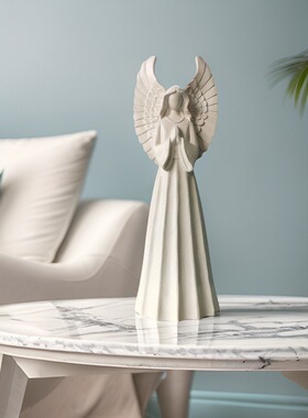 炎林树脂装饰现代简约客厅高级感