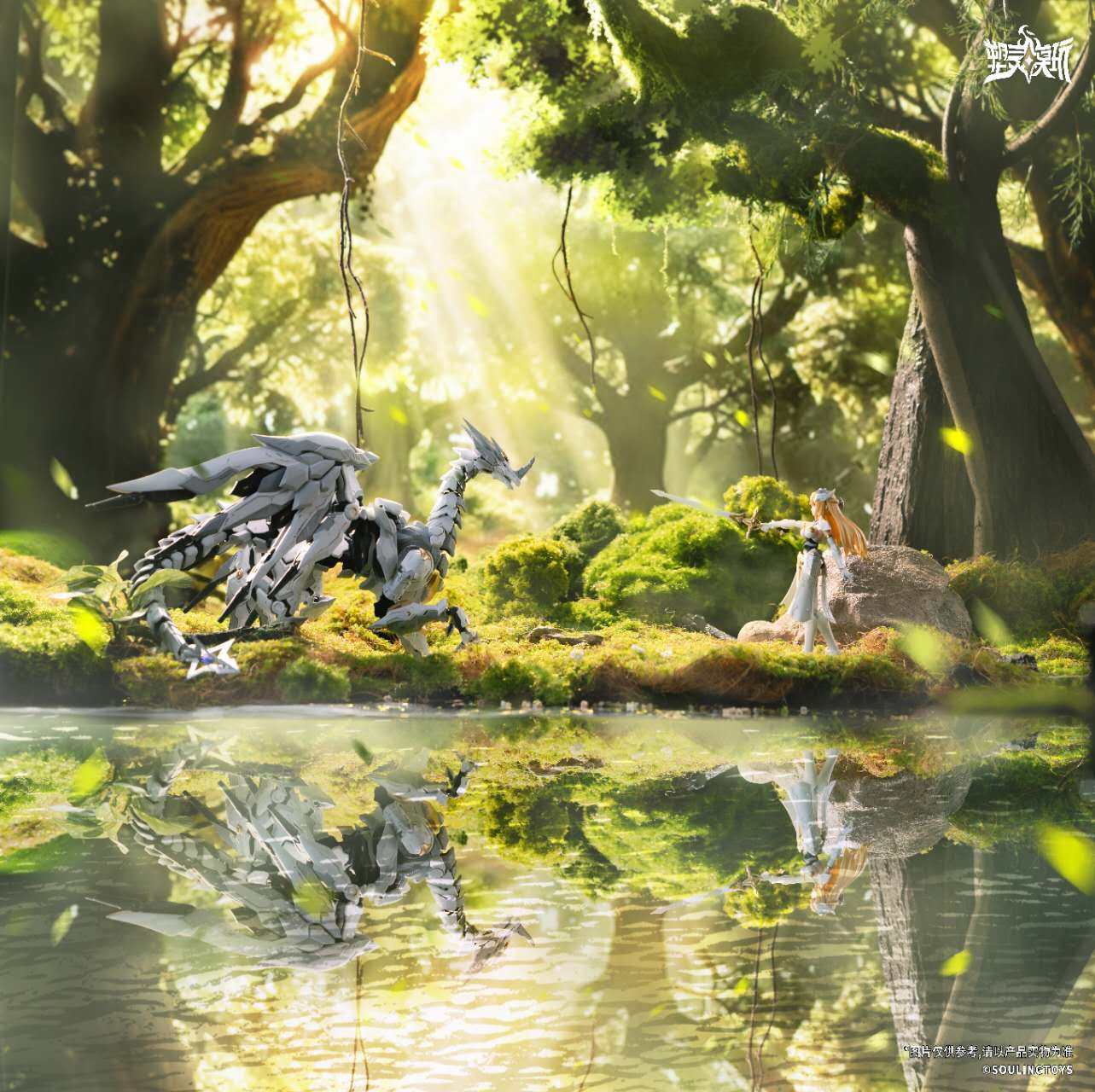 塑灵模玩拼装 1/12 白昼流星 米德尔国创机甲 机娘,淘宝优惠券,粉丝福利购,淘宝优惠卷