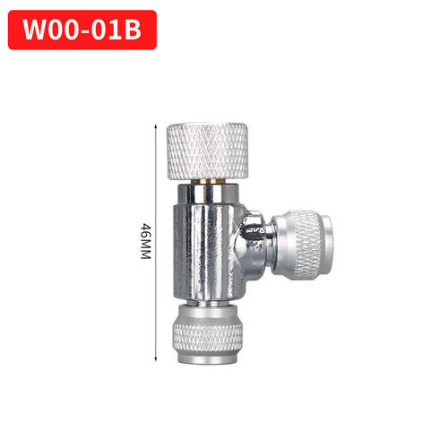万引精密二氧化碳发生器针阀微调阀止逆记泡器水族氧气co2调节阀 - 图3